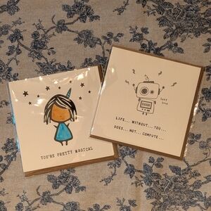 Cute Greeting Cards Set